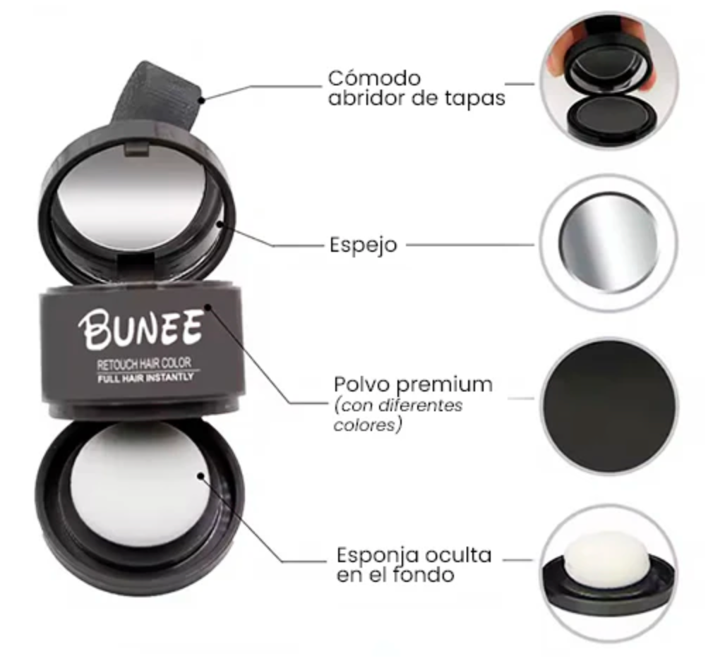 Fibra capilar correctora