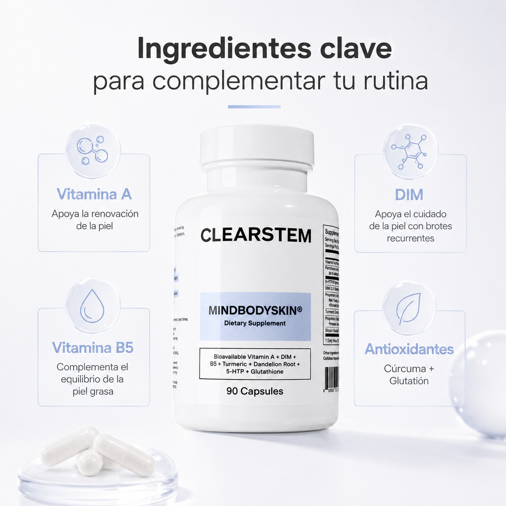 Clearstem Mindbodyskin 90 Caps