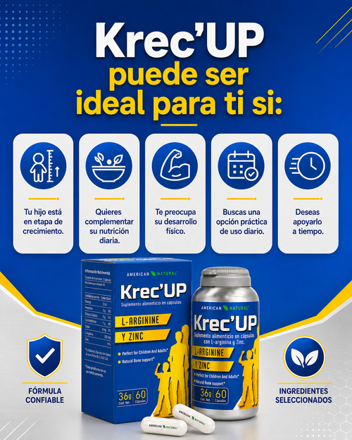Krec`Up, American Natural, 60 caps X 1